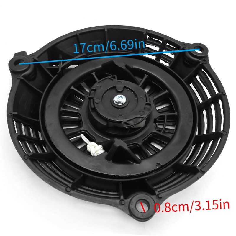 ZUDKSUY Pull Start Recoil Starter GCV160 Replacement for Honda GC135,
