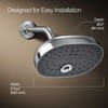 Kohler 26290-G-CP Statement® Three-function showerhead, 1.75 gpm, Polished Chrome
