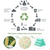 200 Counts AYOTEE Mini Trash Bags,1.2 Gallon Small Compostable Trash