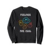 Feelings Are Cool Mental Health Cute Therapist Therapy Sweatshirt