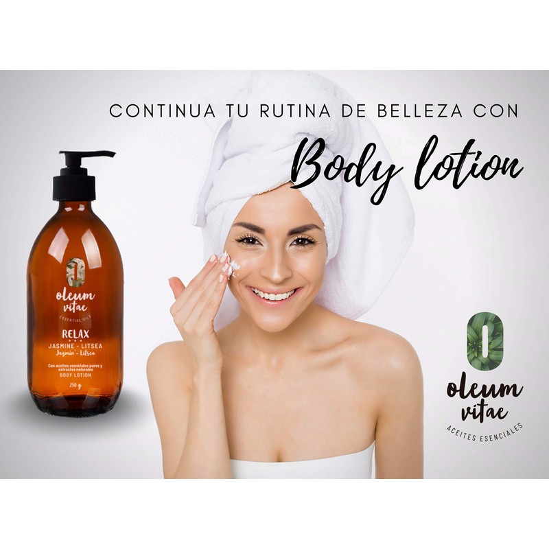 OLEUM VITAE Gel de Ducha con Aceite Esencial de Litsea.
