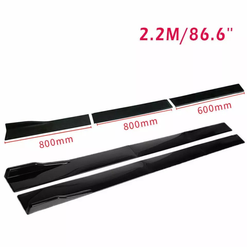 CNPAPC For Corolla SE LE Front Rear Bumper Lip Spoiler