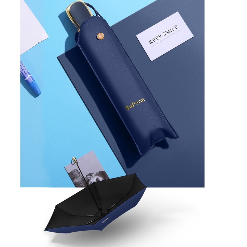 【2023 New Version】Parasol One-Touch Automatic Open/Close Folding Umbrella Compact Ultra