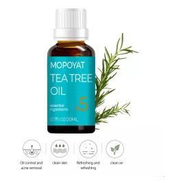 5pcs Aceite Esencial De Árbol De Té Antimicotico 100%natural