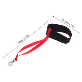 SUPVOX 4pcs Ski Glove Wrist Strap Elastic Leash for Boys and Girls and for Outdoor Activities Mitten Clips for Snowboarding and Skiing