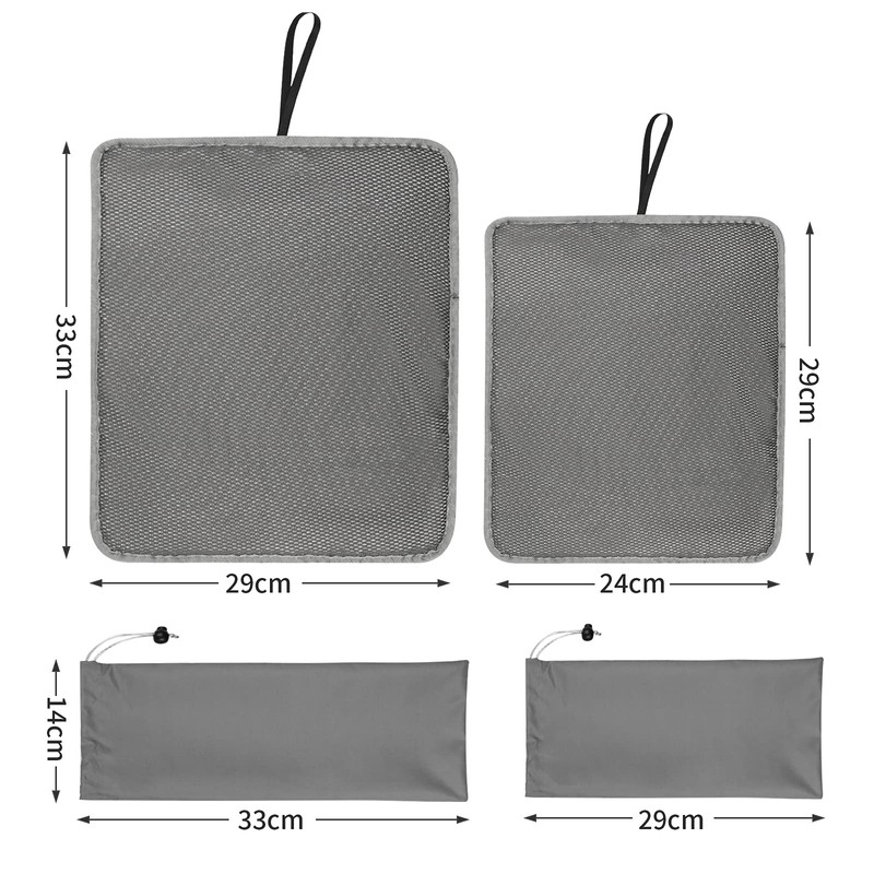DICK DOCK Compact Zabuton with Storage Bag, Portable Cushion, Folding