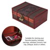Classical Wooden Jewelry Storage Box Chest Case Holder Organizer with