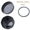 Flip Top to-Go Lid Stay-Fresh Resealable Lids Compatible with Nutribullet