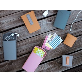 Yawata Chemical Clip with Accessory Storage sceltevie Clip Poche (kurippupossyu) Small Gray