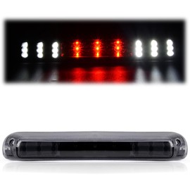 DOTCOM LED 3rd Brake Light,Compatible with 1999-2006 Chevy Silverado/GMC Sierra 1500 2500 3500(All Cab Styles),Rear Tail Cargo Lamp Clear lens Black Housing