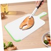 Ipetboom Double Sided Reusable Cutting Board with Handle Kitchen Chopping