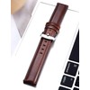 BINLUN Leather Watch Belt Quick Release Genuine Leather Watch Band