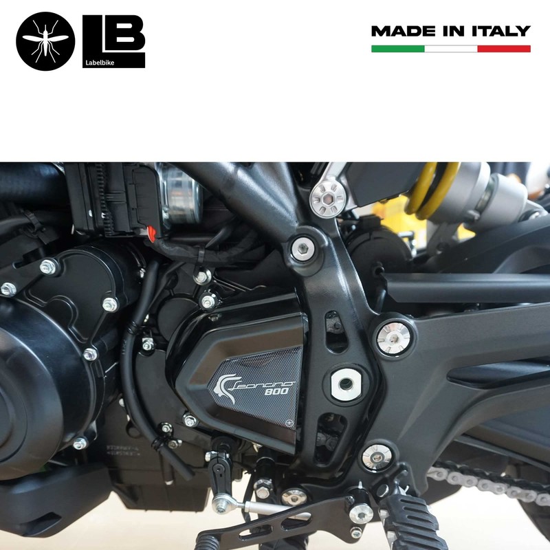labelbike - 3D Resin Sticker Resin Protection for Motorcycle Crankcase