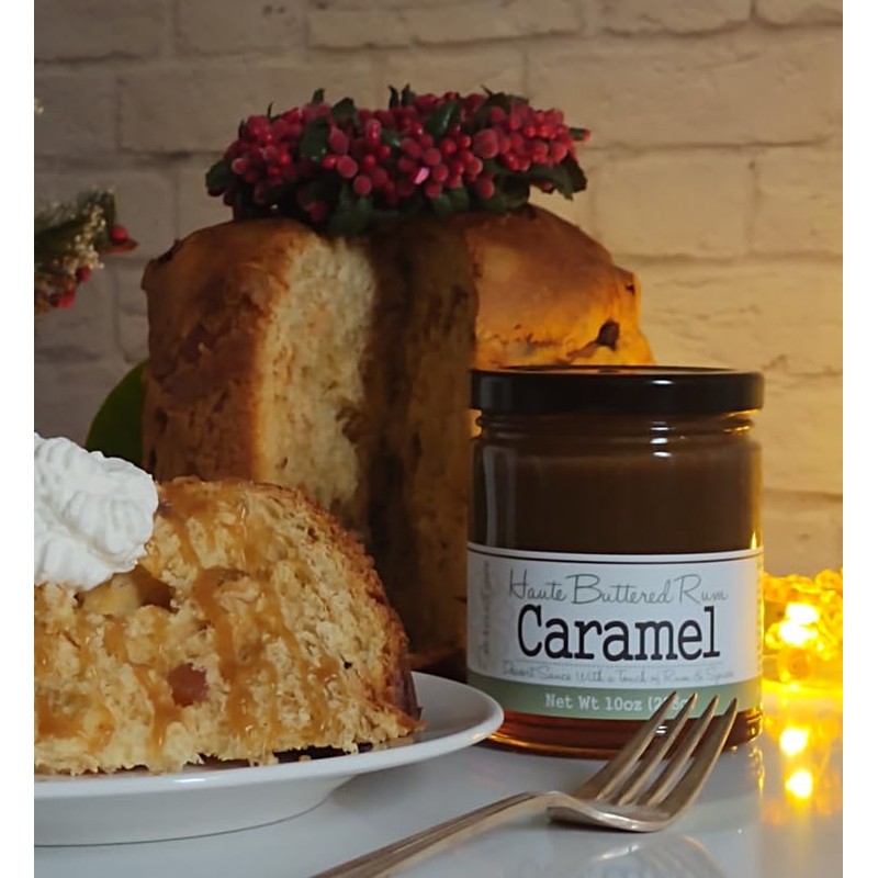 Paradigm Foodworks Haute Buttered Rum Caramel Sauce, 10 Ounce