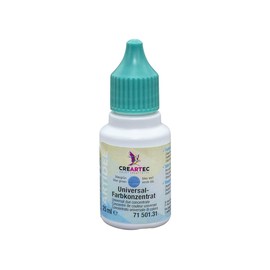 Artidee Creartec Universal Colour Concentrate, Colour: Teal, for Mixing with a Wide Range of Materials such as Varnishes, Glues, Casting Compounds and Paint, 25 ml, Made in Germany