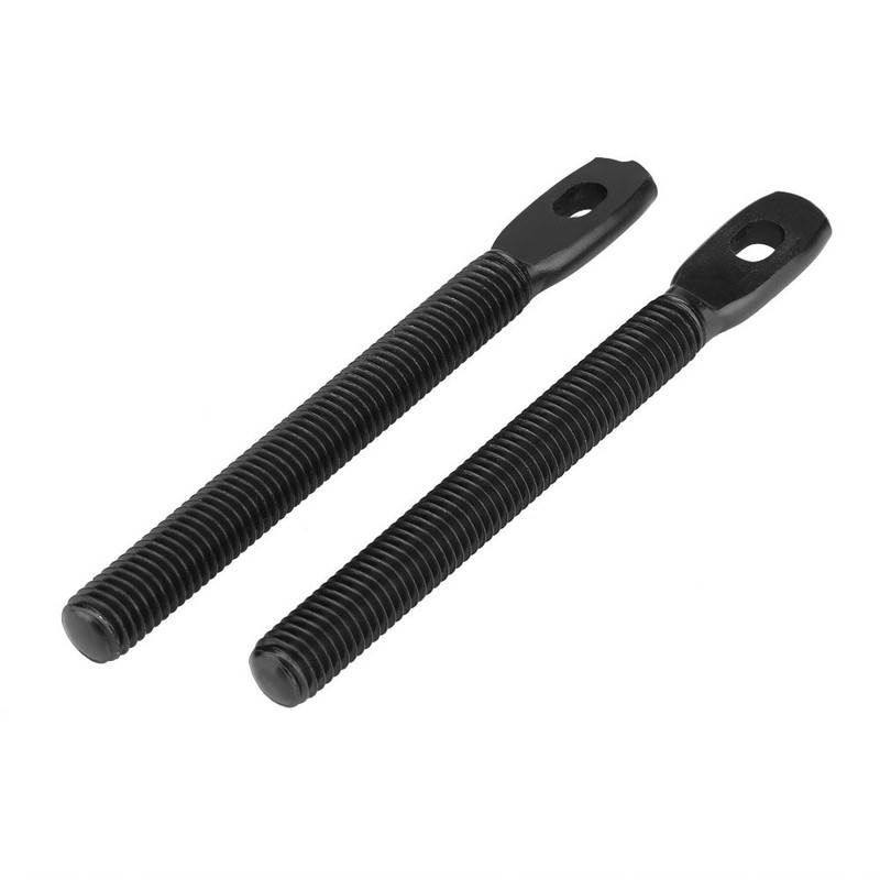 Universal Bonnet Pin Kit - Black, Lock Latch for Racing