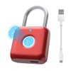 eLinkSmart Fingerprint Padlock Smart Lock USB Charging Waterproof 20 Fingerprint