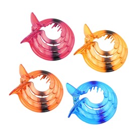 Mikinona Unique Shape Hair Clips Women Hair Clips Set of 4 Girl Hair Accessories for Occasions
