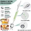 3-in-1 Watermelon Cutter Slicer Tool,Stainless Steel Watermelon Cutter Melon Baller