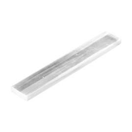 NKlaus Selenite Rod 19.5cm - Charging Plate for Gemstone Charging, Reiki & Spiritual Cleansing, Hand Cut Energy Stone for Meditation, Chakra & Feng Shui
