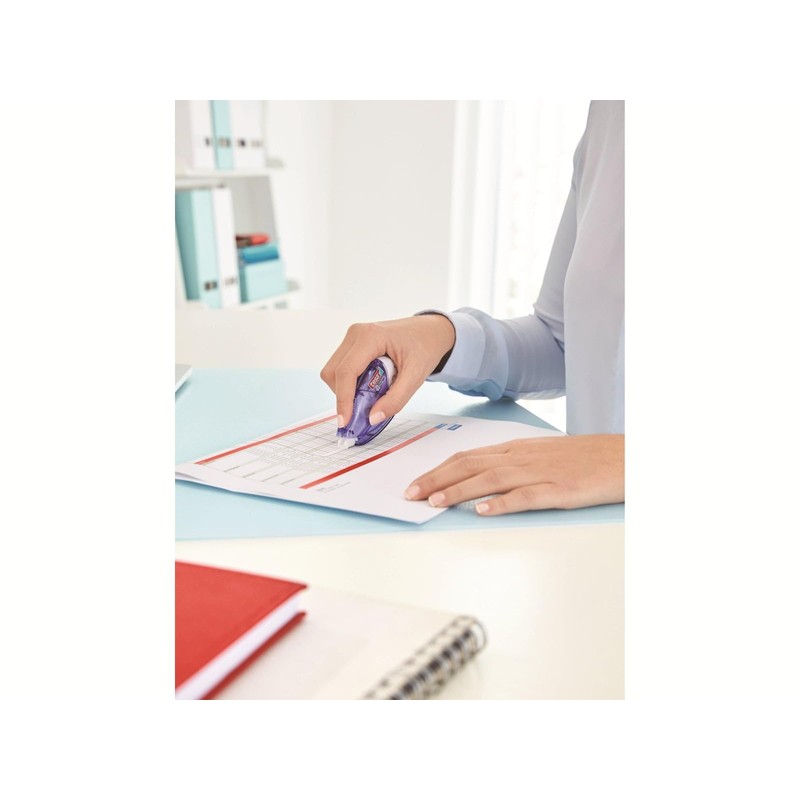 tesa Eco-Friendly Correction Roller ecoLogo - for precise correcting and
