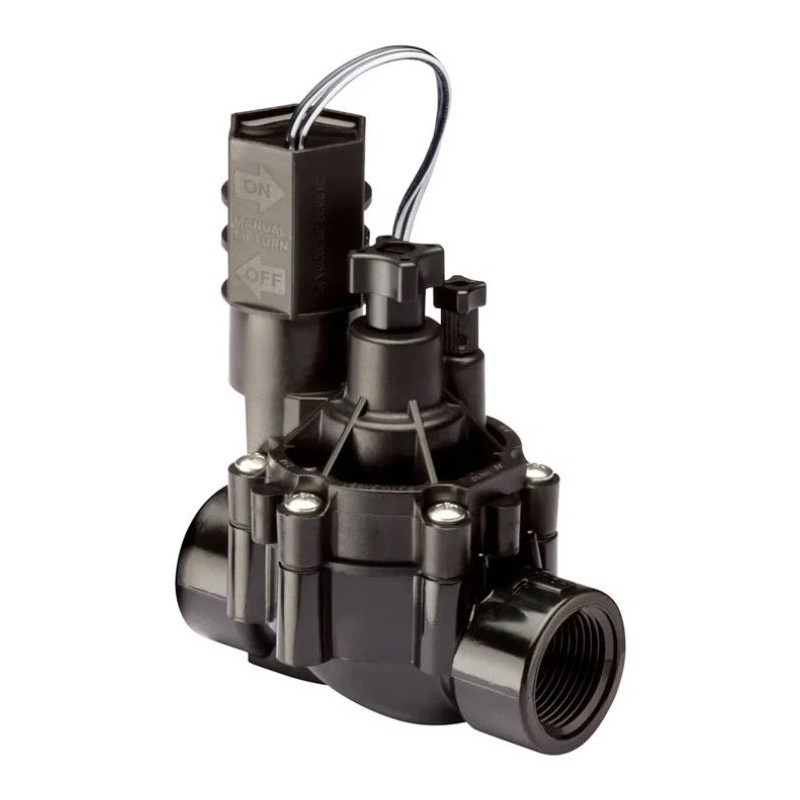 Rainbird Inline Automatic Sprinkler Valve with Flow Control, 3/4, 15