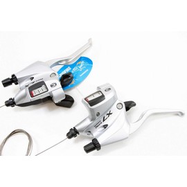 SHIMANO Claris CLARIS ST-R243 ST-R240 3 x 8 / 2 x 8 Speed Caliper Brake / Cinch Brake / V Brake / Disc Brake / Shift Brake / Dual Use Lever [Ideal for Cross Bikes]
