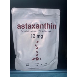 Unbranded astaxanthin 12mg. 120ct
