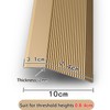 Aluminium Threshold Ramp Floor Transition Strips, Non-Slip Wheelchair Ramp Lightweight