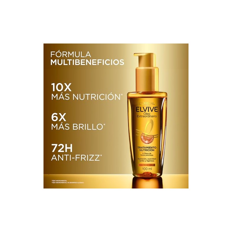 Elvive Tratamiento en Aceite L'Oréal Paris Óleo Extraordinario pelo más