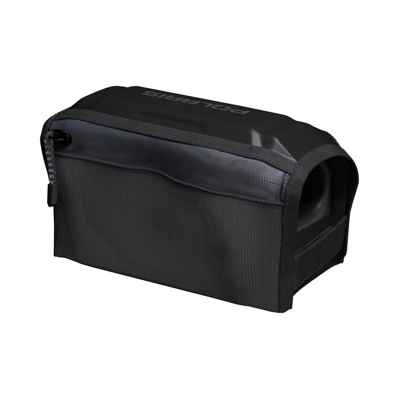 Polaris Snowmobile MATRYX Trail Handlebar Pad, Black, for Document Storage