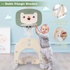 AKUSTIK 3 in 1 Toddlers Basketball Hoop Stand, Adjustable Height
