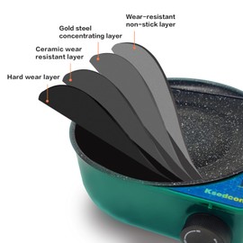 Ksedcon Electric Hot Glue Pot, 580ml Hot Glue Melting Pot for Crafiting with Temperature Control 212°F-392°F, Glue Skillet Able to Melt Glue Pieces and Glue Sticks (600, volts_of_alternating_current)