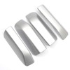HIGH FLYING Silver Roof Rails Rack Leg Cover End Cap