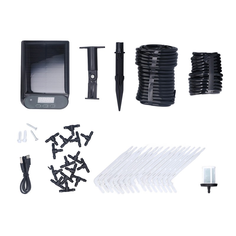 Solar Irrigation System Outdoor Potted Plants Automic Drip Kit Automatic