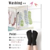 ApeStone Women's Five Toe Socks, 5 Pair Set, Casual, Stylish,