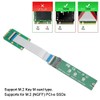 Mini PCI-E Adapter Card, Mini PCIE to NVMe M.2 NGFF