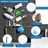 AITEE Acrylic Bathroom Organizer Shower Caddy, Clear Shampoo Holder Organizer