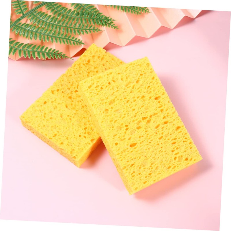 Outanaya 16pcs Kitchen Dishwashing Sponges Non Scratch Dish Cleaning Brush