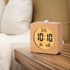 Plumeet Plumeet Wooden Digital Alarm Clock for Bedrooms, Wood 4'