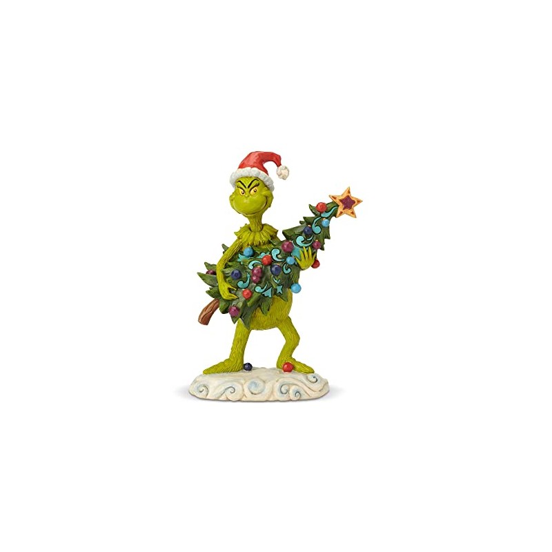 Enesco Dr. Seuss el Grinch por Jim Shore Robando Árbol