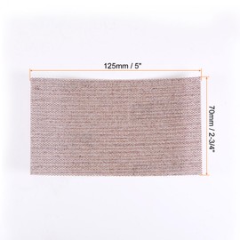HARFINGTON 30pcs 120 Grits Mesh Sanding Screen Sheets 2-3/4" x 5" Wet or Dry Sandpaper Dust Free Abrasive Pads for Car Wood Drywall Metal Polishing & Grinding