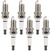 ECCPP Pack of 6 Platinum Iridium high performance Spark Plugs