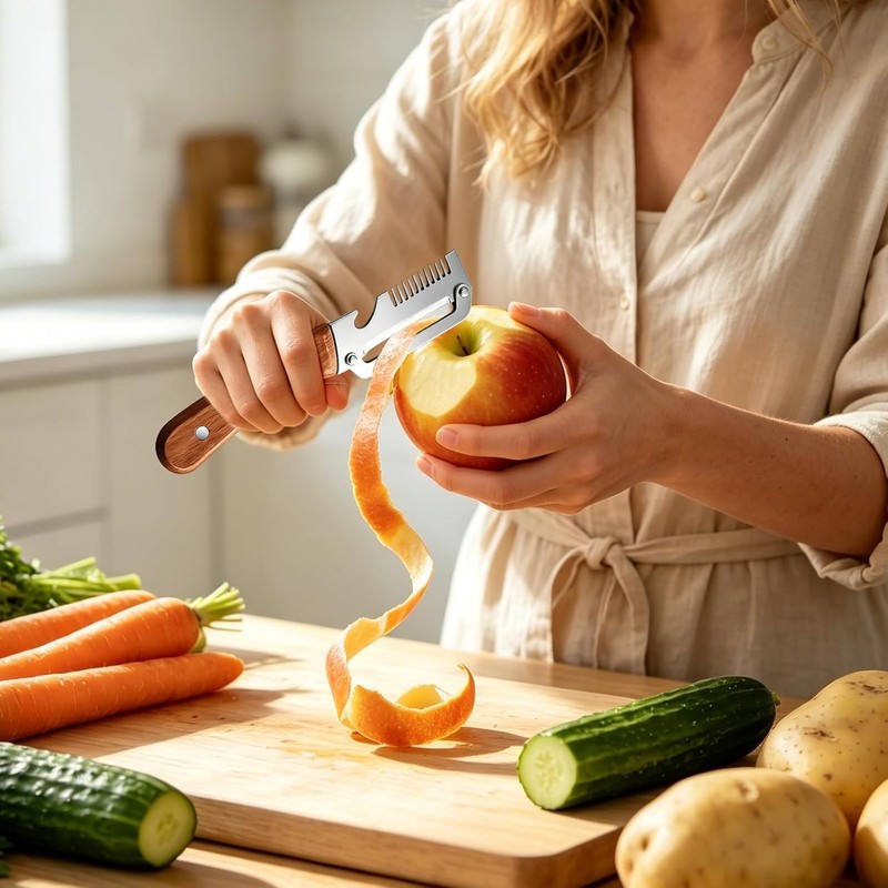 2PCS Pelador Verduras Multifunción