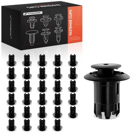 A-Premium 30PCS Nylon Rocker Moulding Retainer Clips Compatible with Toyota Prius 2010-2015, Prius Plug-In 2012-2015, Prius V 2012-2017 & Lexus CT200h 2011-2017, HS250h 2010-2012 - For 22mm Hole