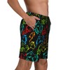 Lukbfall Game Mens Swim Trunks Quick Dry Swim Shorts with