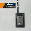 Set De Grapas Para Fijar Cable, Redondas Y Rectas Blanco