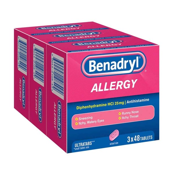 Benadryl Allergy Ultratab Tablets (144Count) iiiIII
