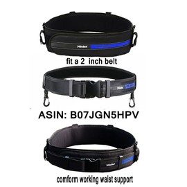 Niche Waist Pad LARGE | Adjustable Tool Belt | Lightweight Comfortable TL-6205