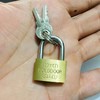SystemsEleven® Brass Padlock Security Locker - Storage Unit School Gym